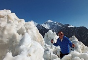 SALITA A CA' E PASSO SAN MARCO CON TANTA NEVE il 13 marzo 2014